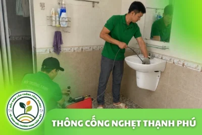 Thông Cống Nghẹt Thạnh Phú Bến Tre – Xử Lý Bùn Và Nước Trào