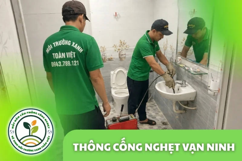 Thông Cống Nghẹt Vạn Ninh | Xử Lý Bùn Và Nước Trào 10 Thông Cống Nghẹt Vạn Ninh | Xử Lý Bùn Và Nước Trào