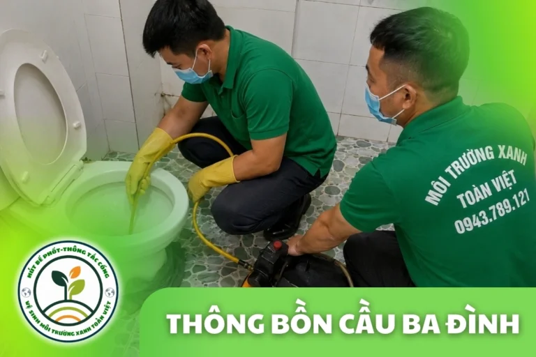 Thông Tắc Bồn Cầu Ba Đình Hà Nội – Khu Tập Thể Cơi Nới