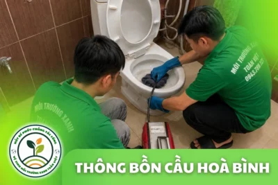 Thông Tắc Bồn Cầu Tại Hòa Bình, Kiểm Tra Rồi Mới Báo Phí