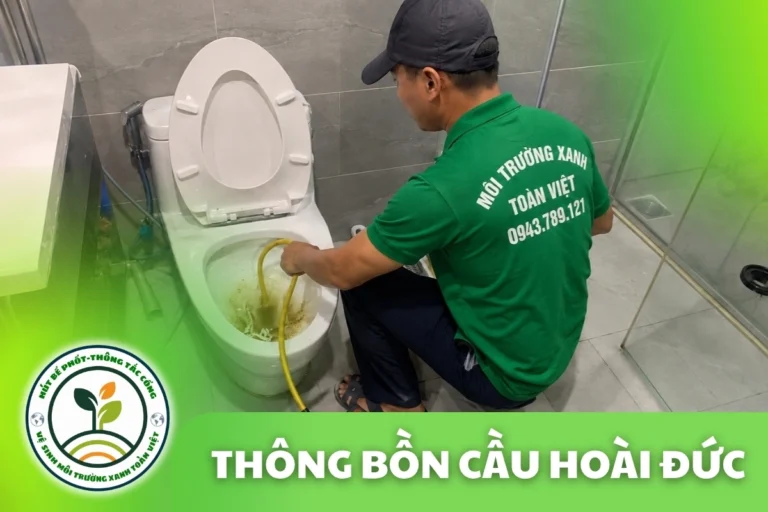 Thông Tắc Bồn Cầu Hoài Đức Hà Nội – Xử Lý Đồ Chơi Trẻ Làm Rơi