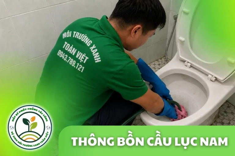 Thông Tắc Bồn Cầu Lục Nam Bắc Giang – Xử Lý Dị Vật Do Trẻ Nhỏ