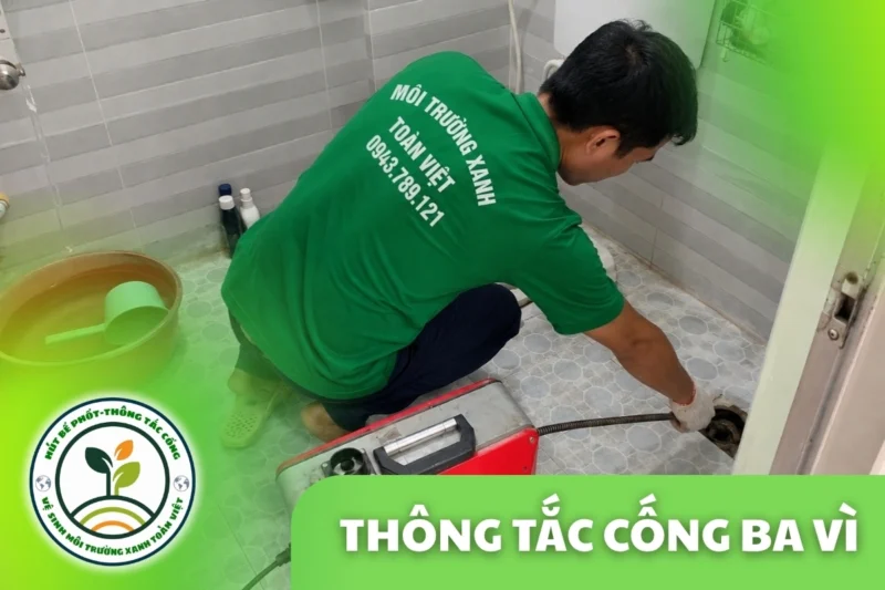 Thông Tắc Cống Tại Ba Vì 24/7, Lên Đủ Tám Xã | Toàn Việt 7 Thông Tắc Cống Ba Vì Hà Nội – Phục Vụ Đủ Các Xã