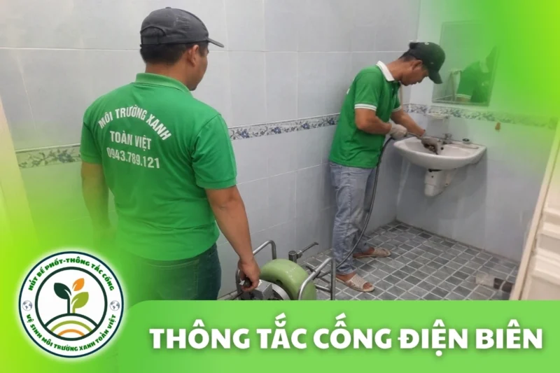 Thông Tắc Cống Điện Biên – Khoanh Vùng Điểm Tắc Rồi Mới Làm