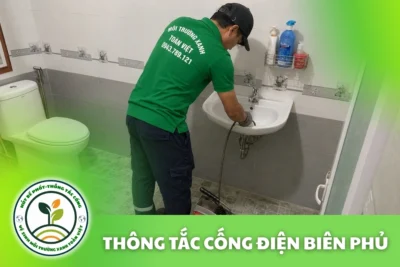 Thông Tắc Cống Điện Biên Phủ – Mở Hố Ga Kiểm Tra Trước Khi Báo Giá