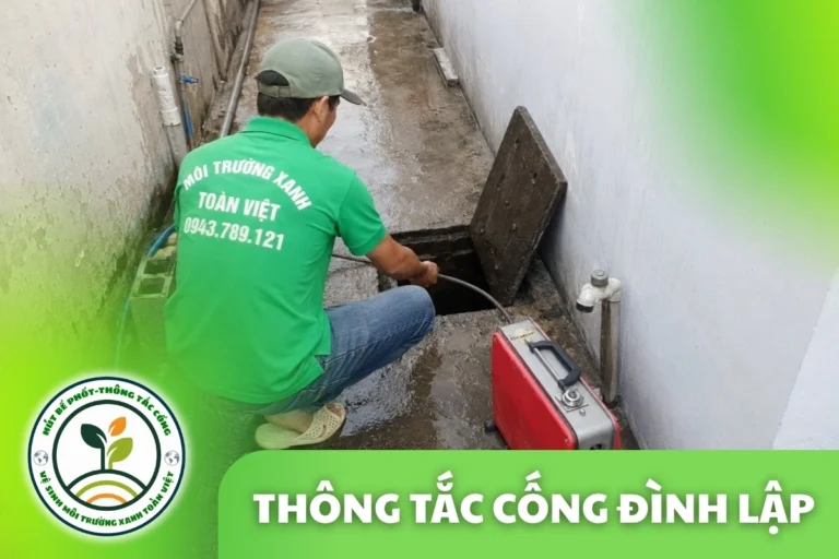 Thông Tắc Cống Đình Lập Lạng Sơn – Xử Lý Đất Lá Bồi Rãnh Thoát