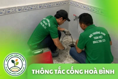 Thông Tắc Cống Tại Hòa Bình, Phân Rõ Tuyến Nhà Tuyến Chung
