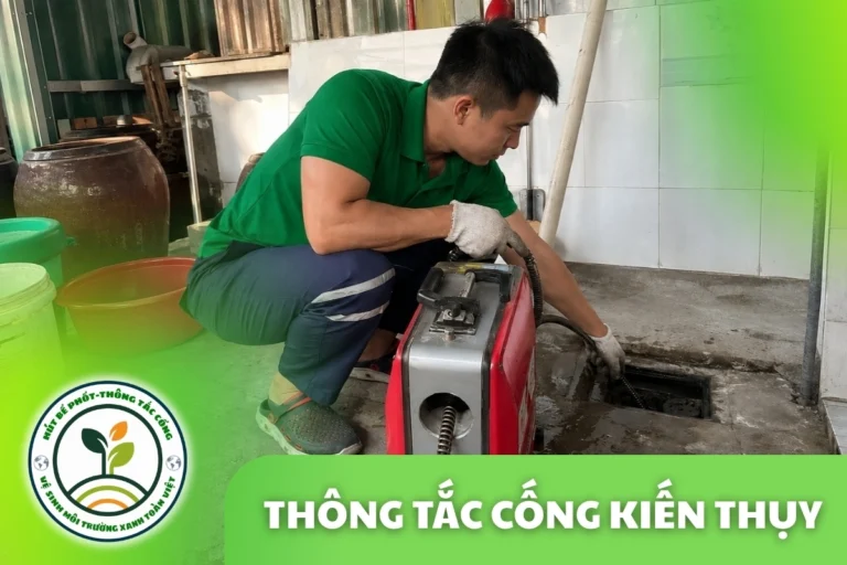 Thông Tắc Cống Tại Kiến Thụy Hải Phòng 24/7 | Xanh Toàn Việt