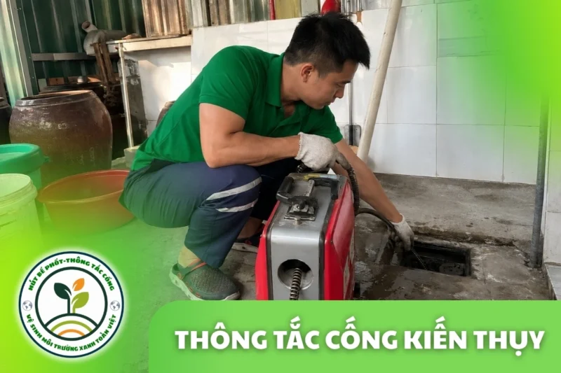 Thông Tắc Cống Tại Kiến Thụy Hải Phòng 24/7 | Xanh Toàn Việt