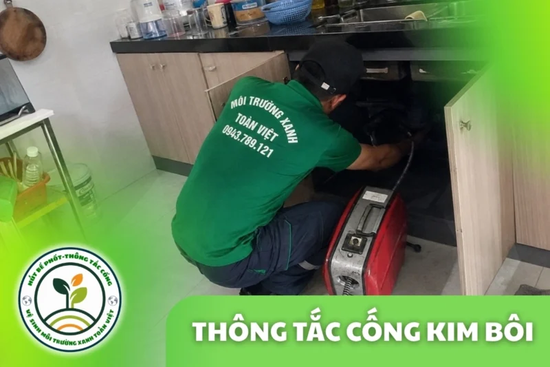 Thông Tắc Cống Tại Kim Bôi 24/7, Kín Đáo Cho Khu Nghỉ