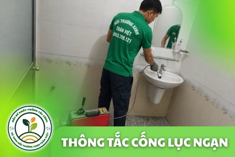 Thông Tắc Cống Lục Ngạn Bắc Giang – Kiểm Tra Tuyến Ống, Dùng Máy Áp Lực