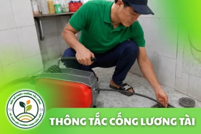 Thông Tắc Cống Lương Tài Bắc Ninh – Xử Lý Bùn Mùa Mưa Vùng Trũng
