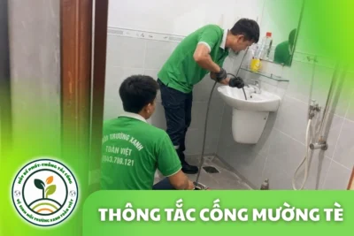 Thông Tắc Cống Tại Mường Tè, Thợ Đến Nhanh 24/7