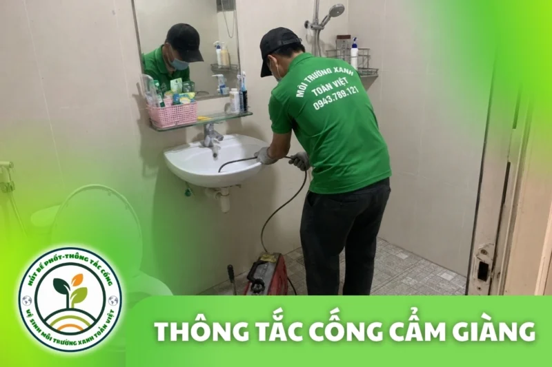 Thông Tắc Cống Cẩm Giang Hải Dương 24/7 | Môi Trường Xanh