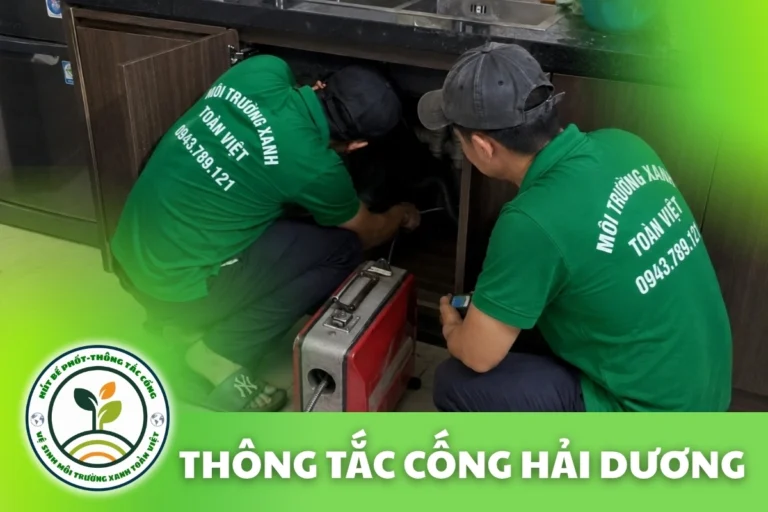 Thông Tắc Cống Tại Hải Dương, Khoanh Vùng Nghẹt Trong 1 Buổi