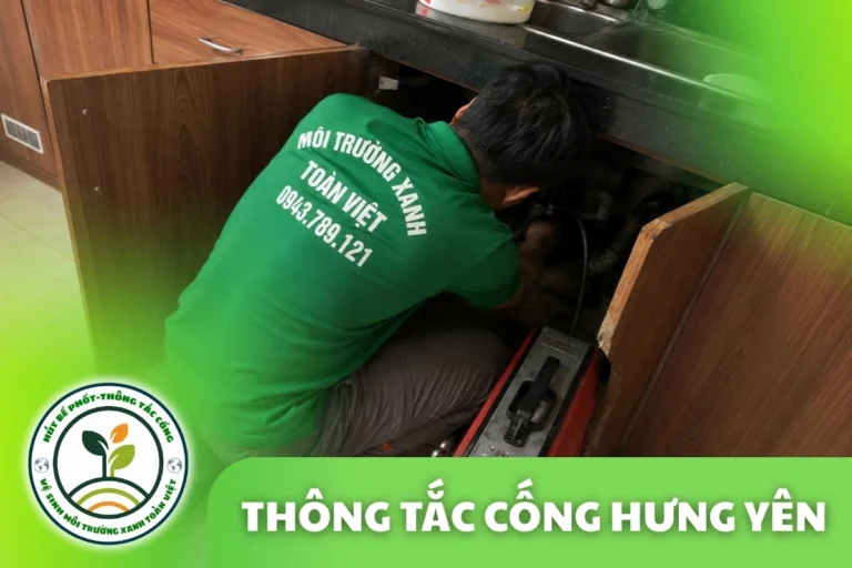 Thông Tắc Cống Tại Hưng Yên Cho Nhà Dân, Khu Trọ, Quán Ăn