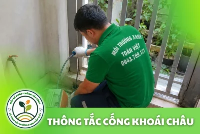 Thông Tắc Cống Tại Khoái Châu Tận Thôn 24/7 | Xanh Toàn Việt