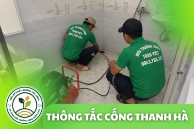Thông Tắc Cống Thanh Hà 24/7 | Môi Trường Xanh Toàn Việt