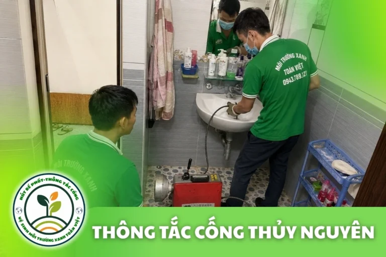 Thông Tắc Cống Tại Thủy Nguyên Hải Phòng 24/7, Thợ Đến Nhanh