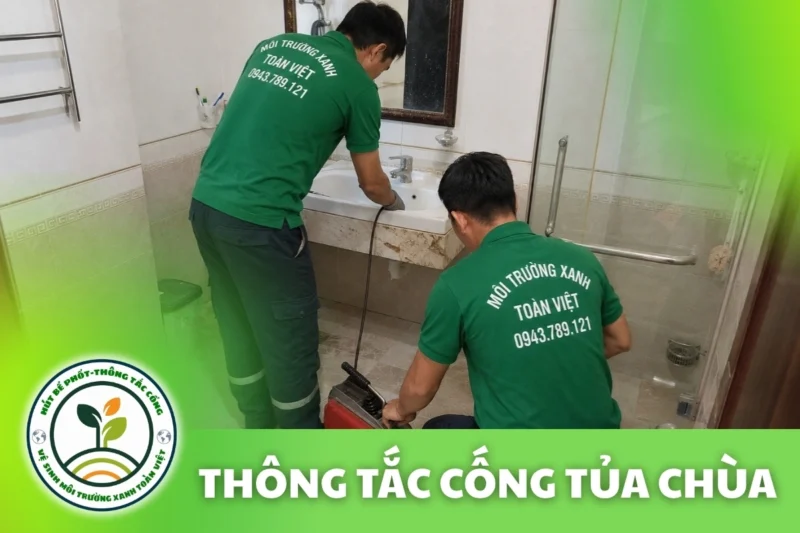Thông Tắc Cống Tủa Chùa Điện Biên – Xử Lý Cống Trên Nền Đá