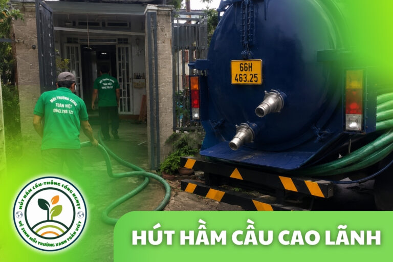 Hút Hầm Cầu Cao Lãnh 24/7, Đo Khối Báo Giá Tại Nhà