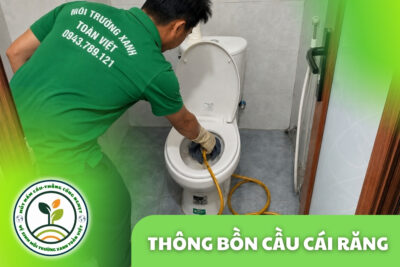 Thông Bồn Cầu Cái Răng 24/7 | Xử Lý Giấy Và Dị Vật