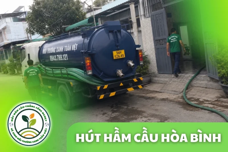 Hút Hầm Cầu Hòa Bình Bạc Liêu | Khảo Sát Lối Xe 8 Hút Hầm Cầu Hòa Bình Bạc Liêu – Xe Tới Tận Nhà, Kiểm Tra Trước Khi Làm