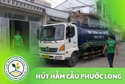Hút Hầm Cầu Phước Long Bạc Liêu – Xe Về Tận Xã, Đường Nhỏ