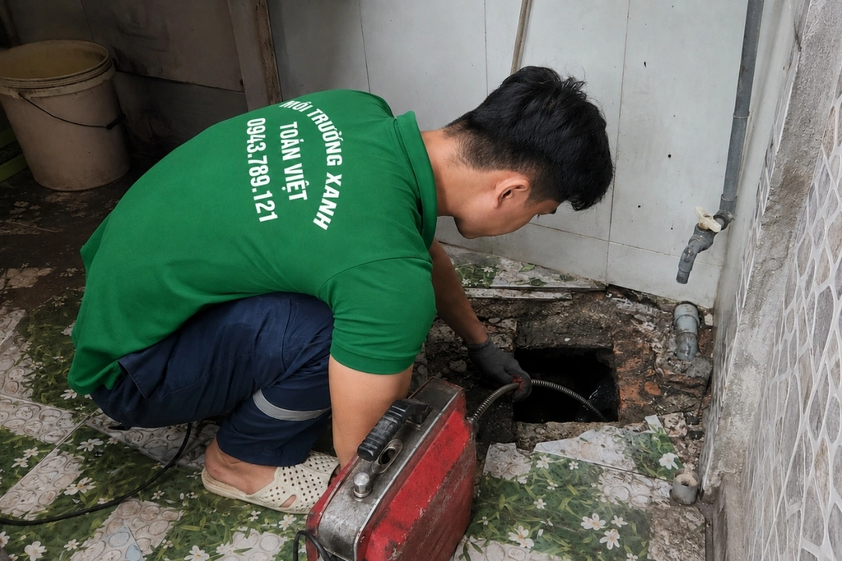 Thông Cống Nghẹt Đắk Nông | Xử Lý Bùn Và Nước Trào 19 Máy thông cống dùng trong lối đi hẹp
