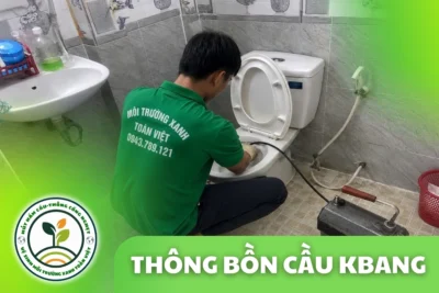 Thông Bồn Cầu KBang 24/7 | Báo Giá Trước Khi Làm