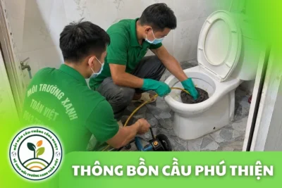 Thông Bồn Cầu Phú Thiện 24/7 | Xử Lý Giấy Và Dị Vật