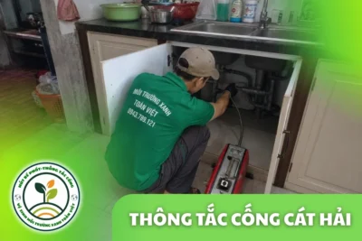 Thông Tắc Cống Đặc Khu Cát Hải 24/7 | Môi Trường Xanh