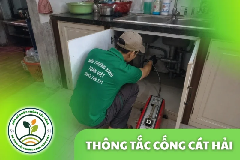 Thông Tắc Cống Đặc Khu Cát Hải 24/7 | Môi Trường Xanh