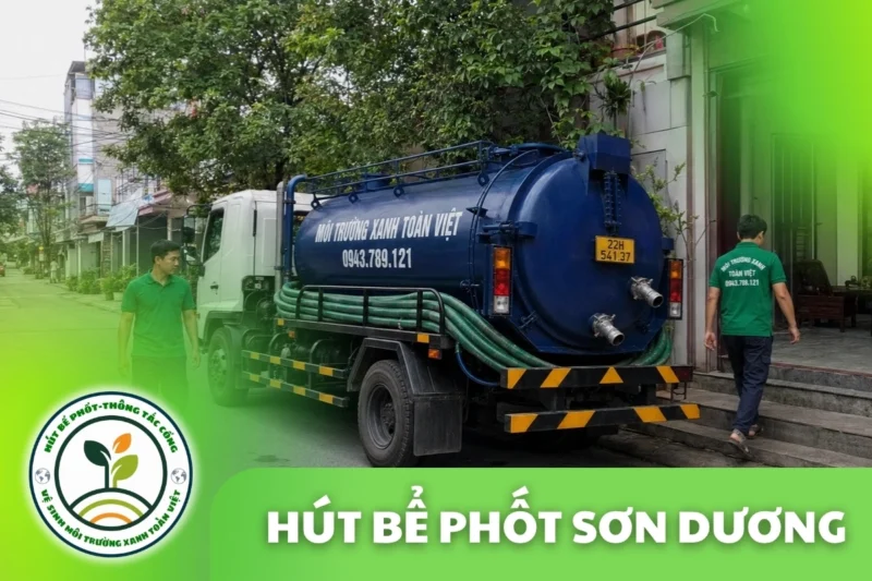 Hút Bể Phốt Sơn Dương Tuyên Quang – Nhà Trọ, Khu Công Nhân