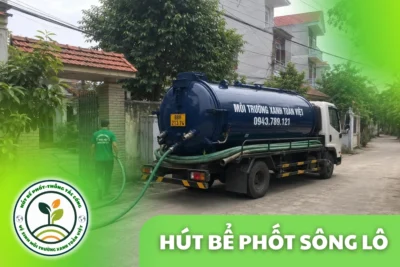 Hút Bể Phốt Tại Sông Lô 24/7, Báo Giá Theo m³