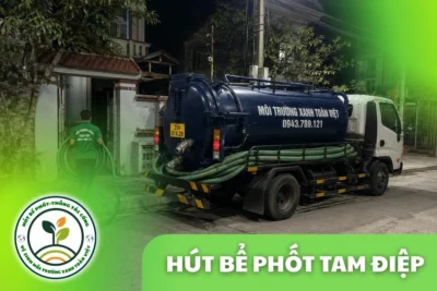 Hút Bể Phốt Tại Tam Điệp 24/7, Báo Giá Theo m³