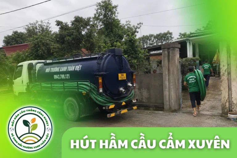 Hút Hầm Cầu Cẩm Xuyên Hà Tĩnh – Phục Vụ Biển Thiên Cầm
