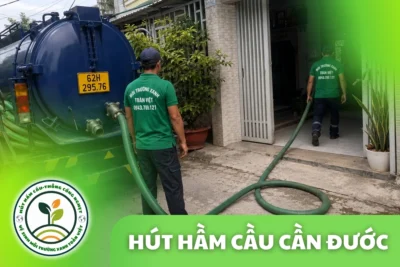 Hút Hầm Cầu Cần Đước Long An – Khảo Sát Lối Xe, Báo Giá Trước