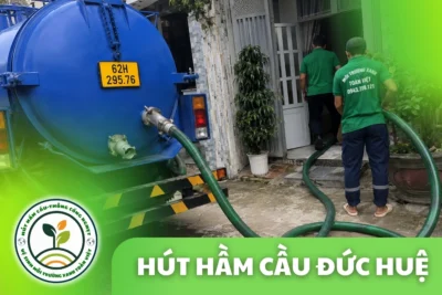 Hút Hầm Cầu Đức Huệ Long An – Xã Vùng Xa, Kiểm Tra Cầu Và Nền