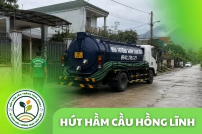 Hút Hầm Cầu Hồng Lĩnh Hà Tĩnh – Xe Hút Tới Trong 30 Phút