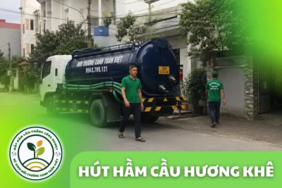 Hút Hầm Cầu Hương Khê Hà Tĩnh – Lên Vùng Núi Gom Chuyến 24/7