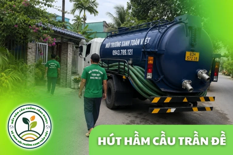 Hút Hầm Cầu Trần Đề Sóc Trăng – Kiểm Tra Điểm Đỗ, Đo Khối