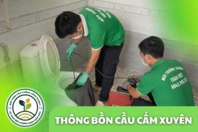 Thông Bồn Cầu Cẩm Xuyên Hà Tĩnh 24/7 – Báo Giá Trước Khi Làm