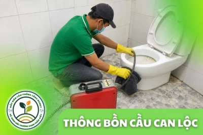 Thông Bồn Cầu Can Lộc Hà Tĩnh 24/7 – Xử Trào Ngược Nhà Vườn