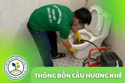 Thông Bồn Cầu Hương Khê Hà Tĩnh 24/7 – Báo Giá Trước Khi Làm