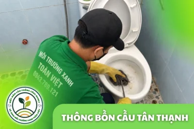 Thông Bồn Cầu Tân Thạnh Long An – Xử Lý Giấy Và Dị Vật