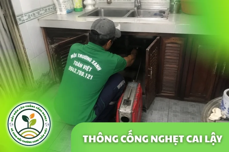 Thông Cống Nghẹt Cai Lậy | Xử Lý Bùn Và Nước Trào