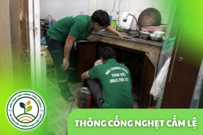 Thông Cống Nghẹt Cẩm Lệ Đà Nẵng – Xử Lý Bùn Và Nước Trào