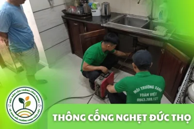 Thông Cống Nghẹt Đức Thọ Hà Tĩnh 24/7 – Chống Ngập Mùa Mưa Lũ