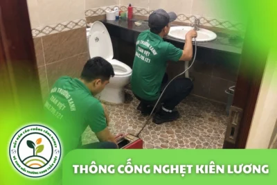 Thông Cống Nghẹt Kiên Lương | Làm Sạch Cặn Dầu Mỡ